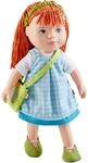 Haba 305973 - Spielpuppe Zora Puppe mit weichem K&ouml;rper, Gliedma&szlig;en und Kopf aus