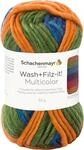 Schachenmayr Wash+Filz-it! Multicolor 9812943-00210 exotic stripes Handstrickgarn,