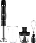 Tefal InfinyForce 3 in 1 HB943838 Stabmixer, 1000 W, 0.8 l, Schwarz