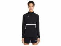 Nike Womens W Nk Dry Acd21 Dril Top, Black/White/White/White, CV2653-010, Gr. L