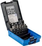 PFERD TOOLS HSS Kegel-/Entgratsenker-Set, 6-tlg. | 90&deg;, &Oslash; 6,3-20,5 mm, DIN 335 C,