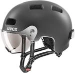 uvex rush visor - leichter City-Helm f&uuml;r Damen und Herren - mit Visier - inkl.