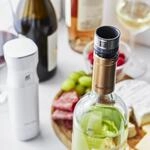 ZWILLING Fresh & Save Vakuum Weinverschluss Set, 3-teilig, Edelstahl, Silikon, Grau