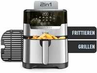 Tefal EY505D Easy Fry & Grill Heißluftfritteuse | 2-in-1 Technologie (Air Fryer und