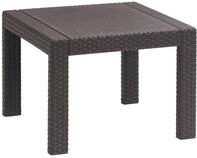 Allibert by Keter Victoria Gartentisch, braun, 59x59x43cm, Kunststoff in flacher