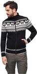 Brandit Norwegian Cardigan, Farbe: Black, Gr&ouml;&szlig;e: L