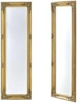 [en.casa] Wandspiegel Livorno Ganzk&ouml;rperspiegel 118 x 29 cm Barockspiegel gro&szlig;