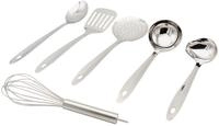 Karl Kr&uuml;ger K&uuml;chenhelfer-Set, 6 tlg., Edelstahl