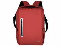 Travelite BASICS Boxy backpack, red, Unisex-Erwachsene Rucksack, RED,