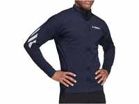 Adidas Mens Jacket Terrex Xperior Cross-Country Ski Soft Shell Jacket, Legend Ink,