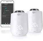 Eurotronic Comet Wifi 2er Set Heizk&ouml;rperthermostat (M30 x 1,5 mm Gewindeanschluss,