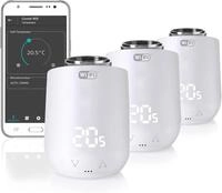 Eurotronic Comet Wifi 3er Set Heizk&ouml;rperthermostat (M30 x 1,5 mm Gewindeanschluss,