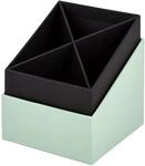 R&ouml;ssler - S.O.H.O. Stiftek&ouml;cher 86x86x100 mm Stiftehalter Mint | Stiftehalter f&uuml;r