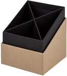 R&ouml;ssler - S.O.H.O. Stiftek&ouml;cher 86x86x100 mm Stiftehalter Kraft | Stiftehalter f&uuml;r