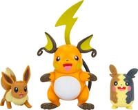 Pokemon Spielzeugfigur 5-8 cm, Raichu Evoli & Morpeko - Figurenpaket - Neue...