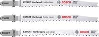 Bosch 3x EXPERT Hardwood 2-side clean Stichs&auml;geblatt-Set (f&uuml;r