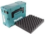 Makita MAKPAC 2 Systemkoffer - mit Universaleinlage f&uuml;r Makita 18 V Akku Ger&auml;te
