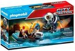 PLAYMOBIL City Action 70782 Polizei-Jetpack: Festnahme des Kunstr&auml;ubers,