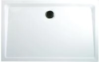 Schulte Duschwanne 80x100 cm, Rechteck extra-flach 3,5 cm, Sanit&auml;r-Acryl