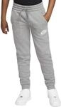 Nike Unisex Kinder Nsw Club Flc Hose, Carbon Heather/Cool Grey/White, S