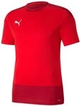 PUMA Kinder teamGOAL 23 Training Jersey Jr T-shirt, Red-Chili Pepper, 128