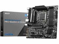 MSI PRO B660M-A DDR4 Mainboard Micro-ATX - unterstützt Intel Core Prozessoren...