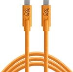 Tether Tools USB-C zu USB-C Kabel, 4,60 m, orange