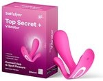 Satisfyer Top Secret+ | Tragbarer Bluetooth Vibrator | Connect App Steuerung | 2