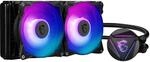 MSI MAG CORELIQUID 240R V2 AIO CPU Wasserk&uuml;hlung, drehbarer ARGB-Blockkopf,