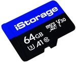 iStorage 64GB microSD-Karte | Verschl&uuml;sseln Sie die auf iStorage microSD-Karten