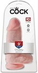 King Cock 9" Chubby, Light, 9 Zoll