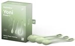 Satisfyer Yoni Power 2 Liebeskugeln | 3er Set Beckenboden-Trainer aus Silikon 