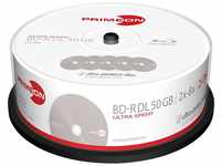 PRIMEON BD-R DL 50GB/2-8x Cakebox (25 Disc) Ultra-Protect-disc Surface