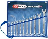 KS Tools 518.0641 Chromeplus Ringmaulschl&uuml;ssel-Satz, abgewinkelt, 11-tlg