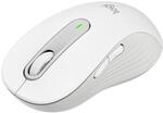 Logitech Signature M650 L Kabellose Maus - f&uuml;r gro&szlig;e H&auml;nde, Leise Klicks,