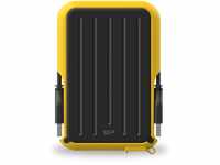 Silicon Power A66 External Hard Drive 1000 GB Black Yellow