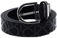 Calvin Klein Damen Ck Must Round Belt 25mm Mono K60k608111 G&uuml;rtel (1er Pack)