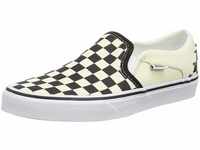 Vans Damen Asher Sneaker, Weiß (Checkerboard/Black/White), 38 EU
