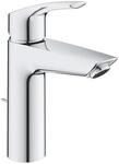 GROHE Einhand-WTbatterie EUROSMART DN 15 MSize Zugst-Ablaufgarn. 1 1/4Zoll chr