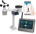 Bresser WLAN HD TFT Funk Wetterstation mit Profi Sensor und Regenmesser zur Messung