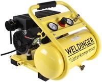 WELDINGER Fl&uuml;sterkompressor FK 95 compact 750 W Luftabgabe 90 l &ouml;lfrei