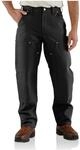 Carhartt Arbeitshosen Hosen Duck Double Front Logg B01, schwarz, W44L30