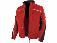 Grizzlyskin Arbeitsjacke Iron Rot/Schwarz 62-64 – Unisex Workwear für Damen &