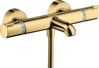 hansgrohe Ecostat Aufputz Wannenthermostat, f&uuml;r 2 Funktionen, Polished Gold...