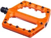 Sixpack Racing Menace Pedale, flach, MTB, Erwachsene, Unisex, Orange, Einheitsgr&ouml;&szlig;e
