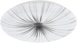 EGLO LED Deckenleuchte Nieves, &Oslash; 41 cm, Kristalleffekt Deckenlampe aus Kunststoff