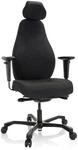 hjh OFFICE 608917 Profi Chefsessel RESISTIO XXL Stoff B&uuml;rostuhl ergonomisch, bis