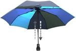 EuroSchirm Light Trek autom Schirm blau/hellblau one Size