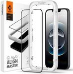 Spigen AlignMaster Schutzfolie kompatibel mit iPhone 16e, iPhone 14, iPhone 13,