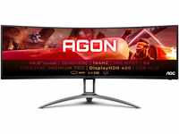 AOC Agon AG493QCX - 49 Zoll DFHD Curved Gaming Monitor, 144 Hz, 1ms, HDR400,...